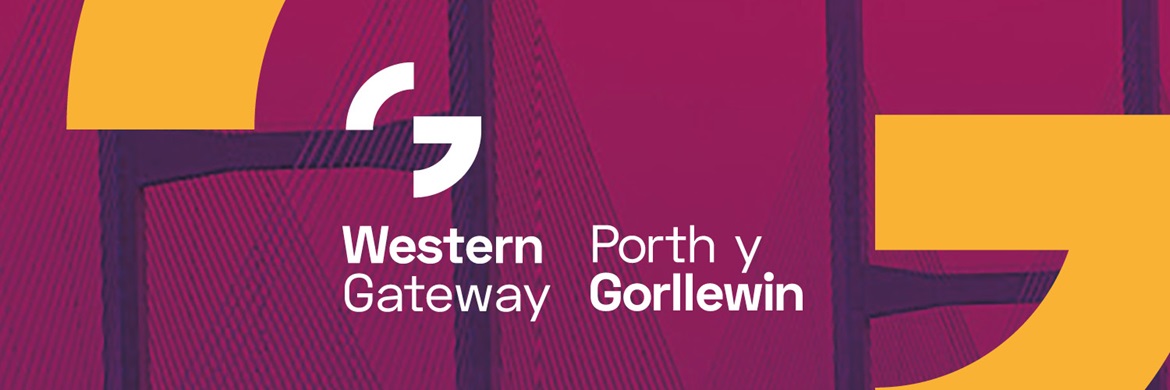 logo Western Gateway/ Porth y Gorllewin logo