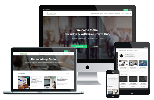 Growth Hub website