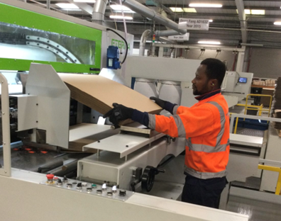 £1.3m investment at Boxes and Packaging £1.3m investment at Boxes and Packaging