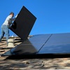 Solar panel installation