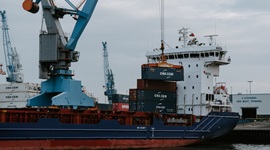 ship with cargo