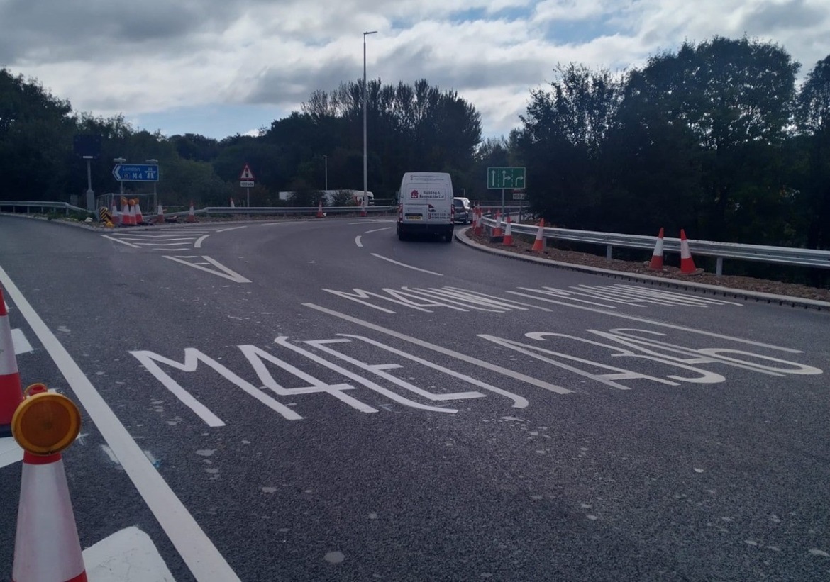 road The new M4 Junction 15 layout will ease congestion and unlock thousands of homes.