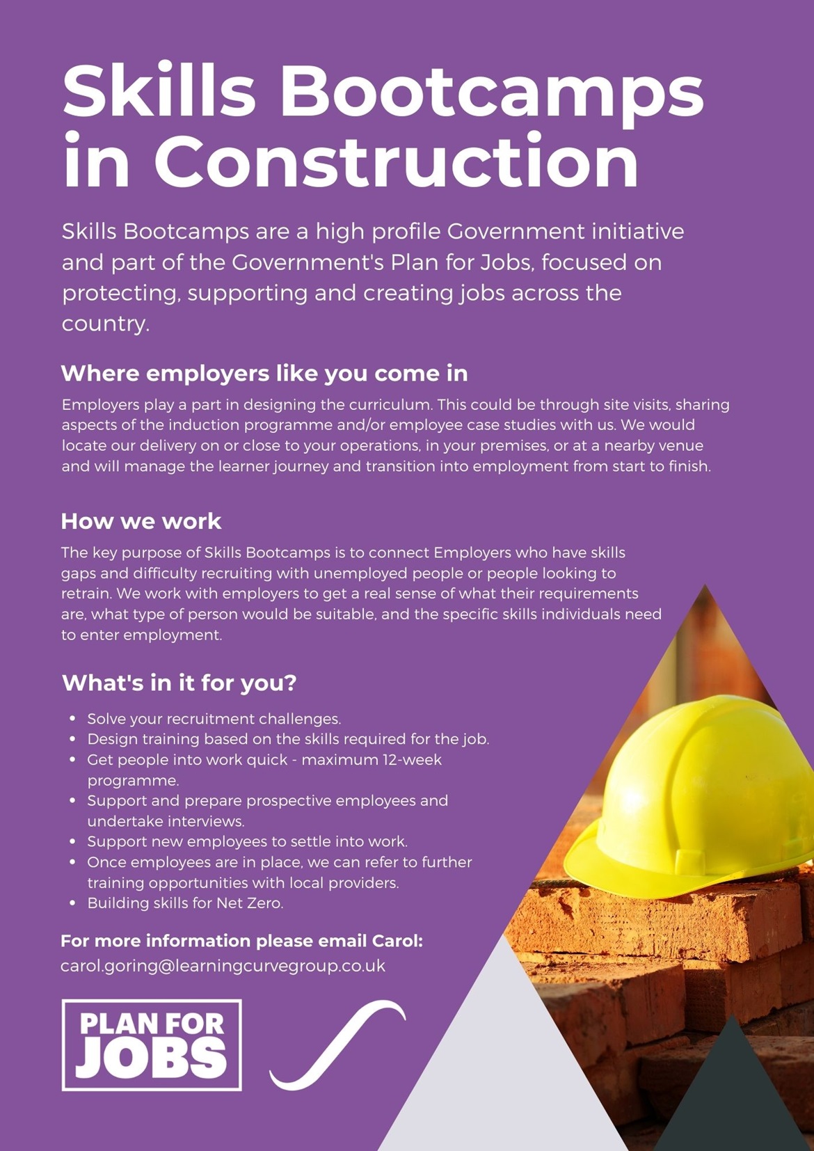 BOOTCAMPS EMPLOYER - Carol