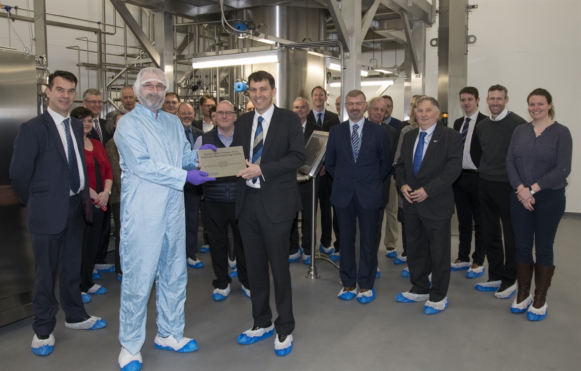 J Glen PBL Erwinase Facility opening #1
