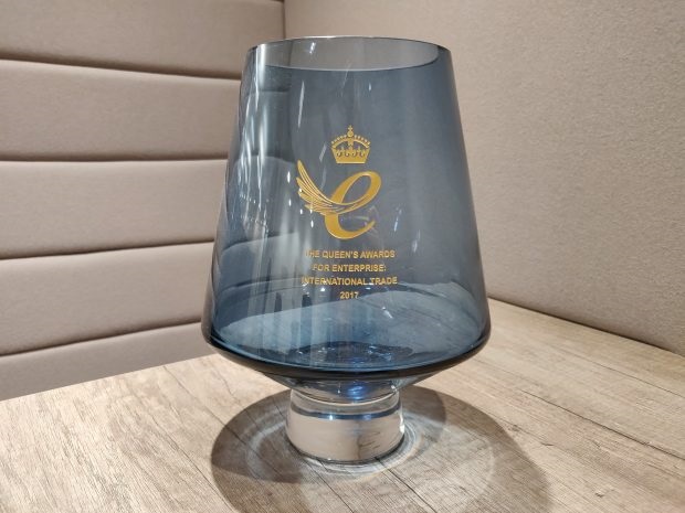 The Queen's Awards for Industry trophy_pop-620x465