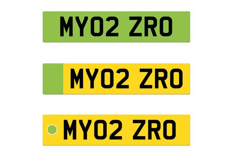 green-licience-plates